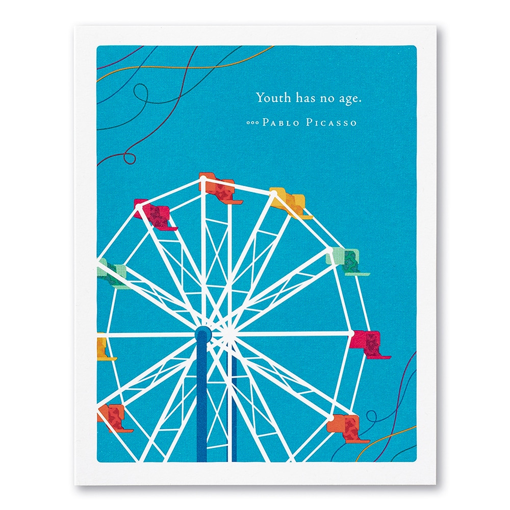 Positively Green, Greeting Cards, Gifts, Positively Green, Youth Has No Age, 527242